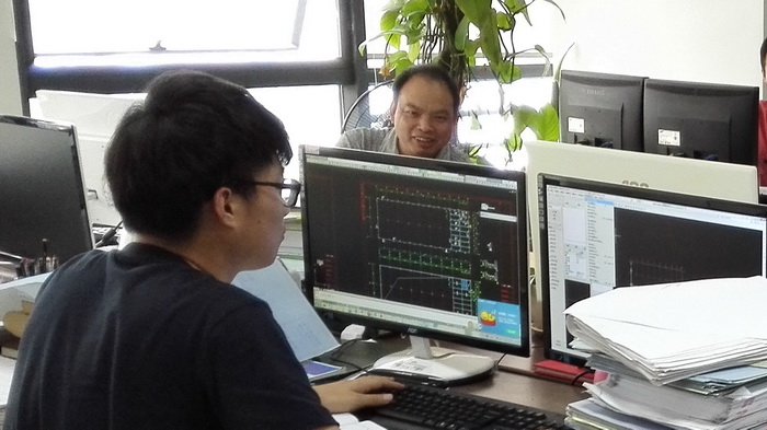 我公司员工参加丽水市第一届“品茗杯”软件算量竞赛预赛